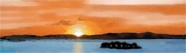 宍道湖の夕日